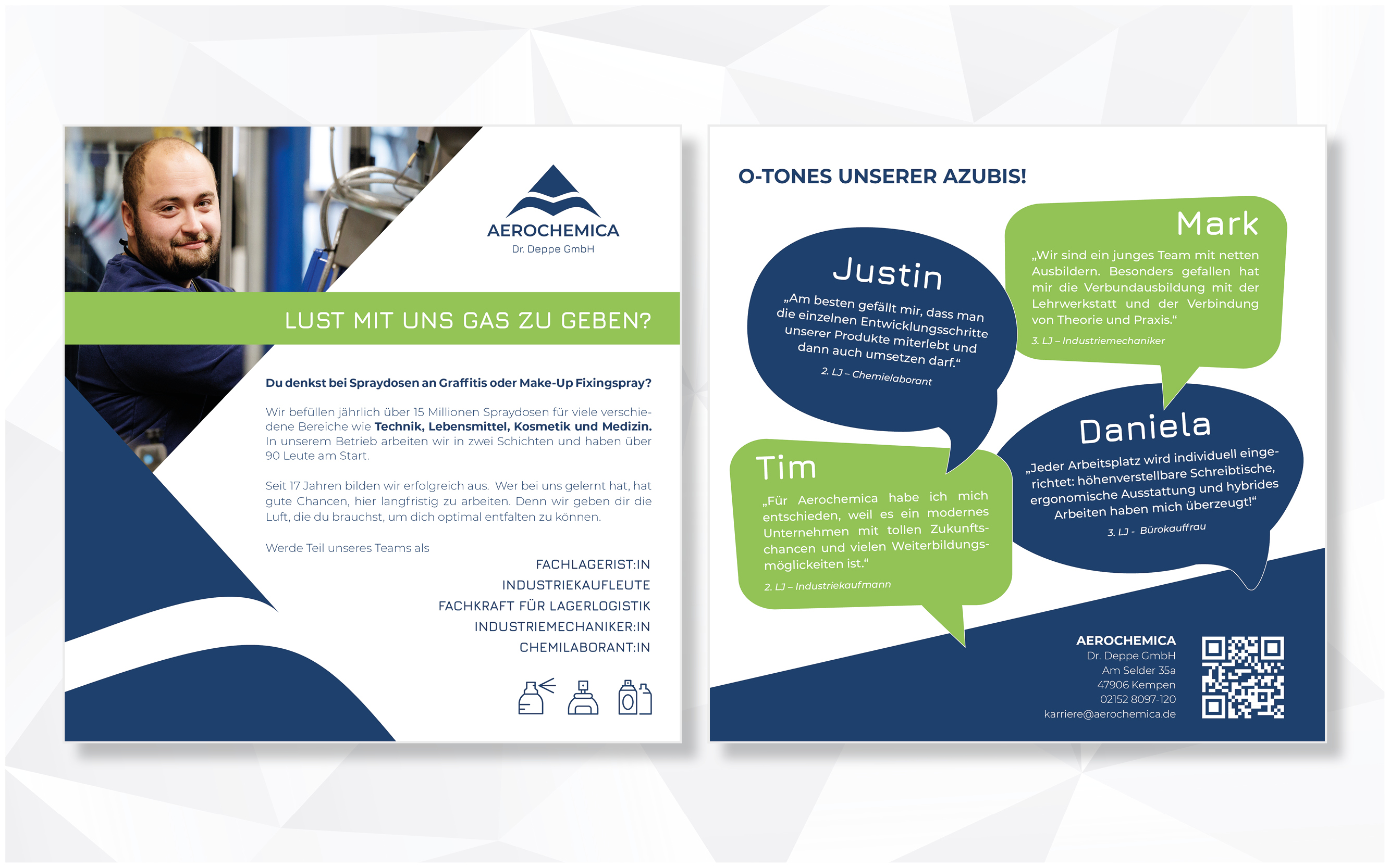 Recruiting Flyer - Printmaterial 